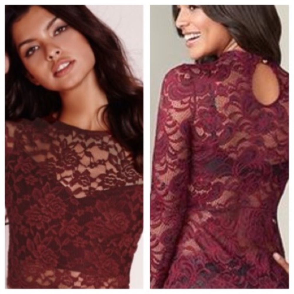Karen Kane lace top